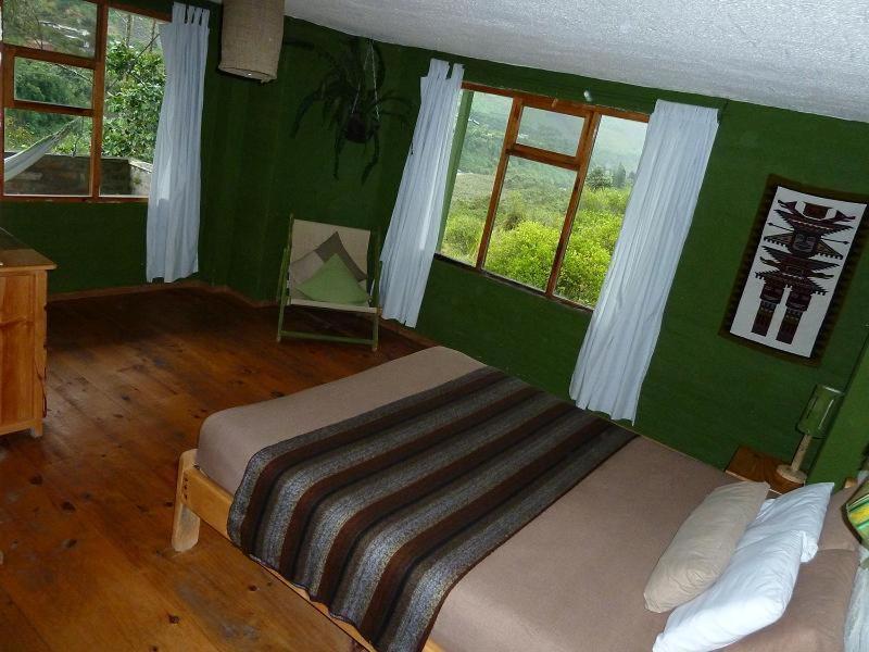 La Casa Verde Eco Guest House Баньос Номер фото