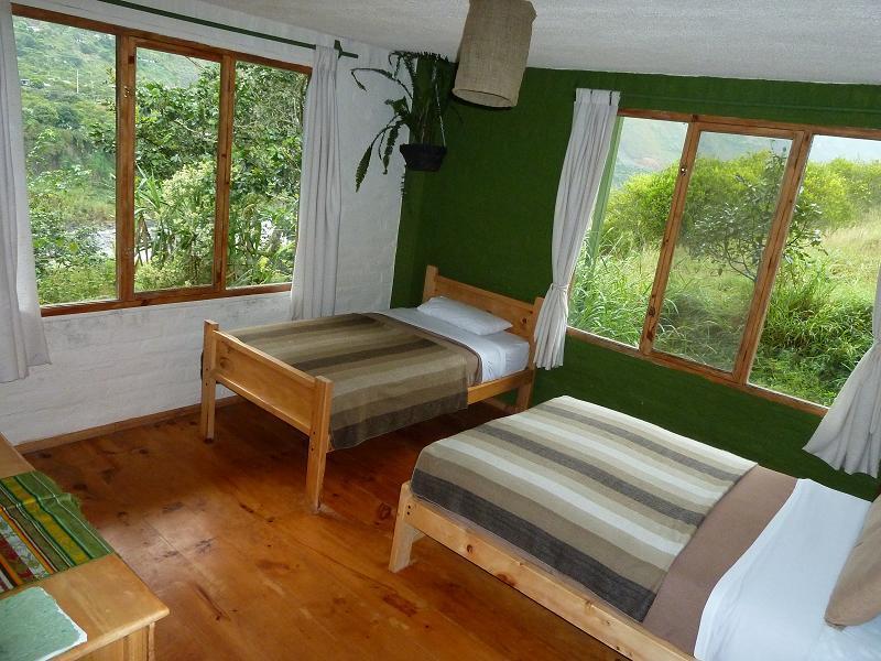 La Casa Verde Eco Guest House Баньос Номер фото